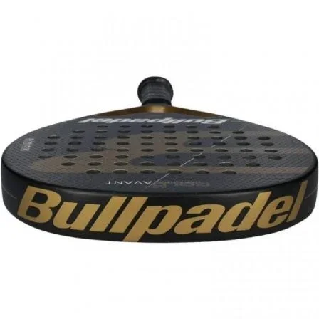 Pala de Pádel Bullpadel Gold 3.0 2021/ Negra y Dorada Pala de Pádel Bullpadel Gold 3.0 2021/ Negra y Dorada